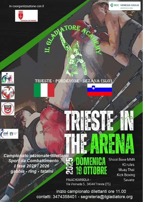 Evento Trieste in the Arena 2025