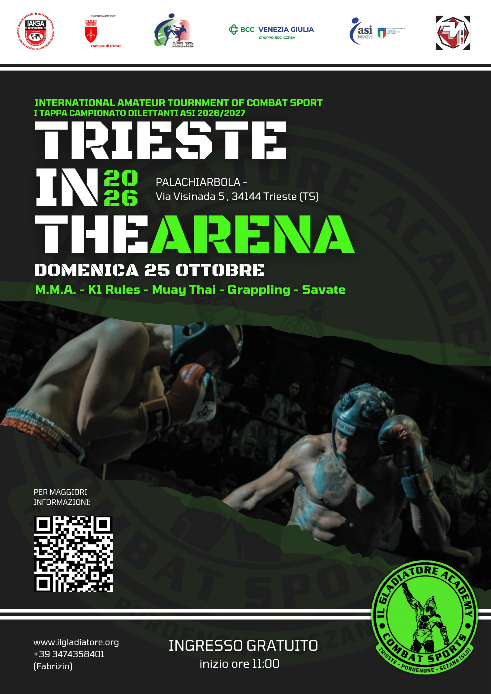 Evento Trieste in the Arena 2026