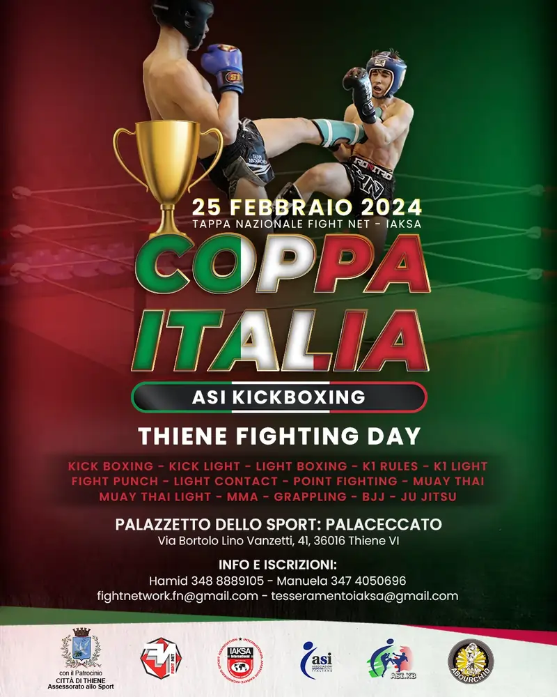 5a tappa campionati italiani kickboxing