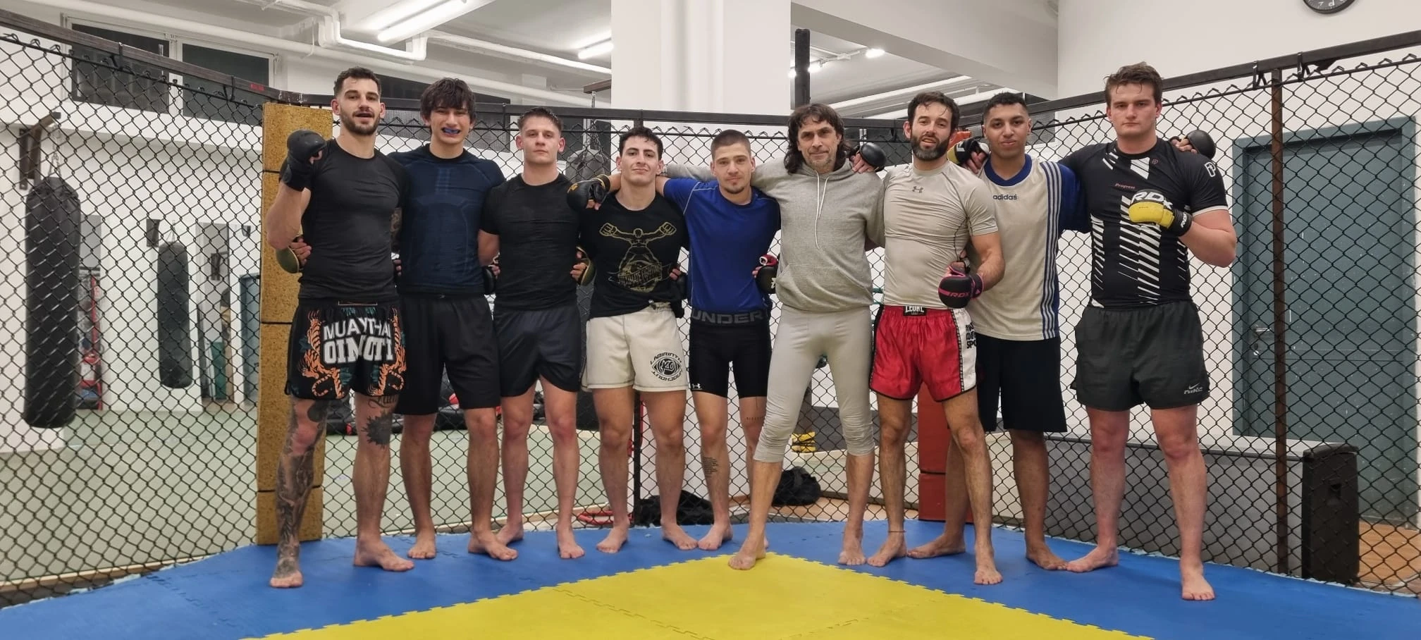 Sparring tra i pesi massimi del Gladiatore Academy